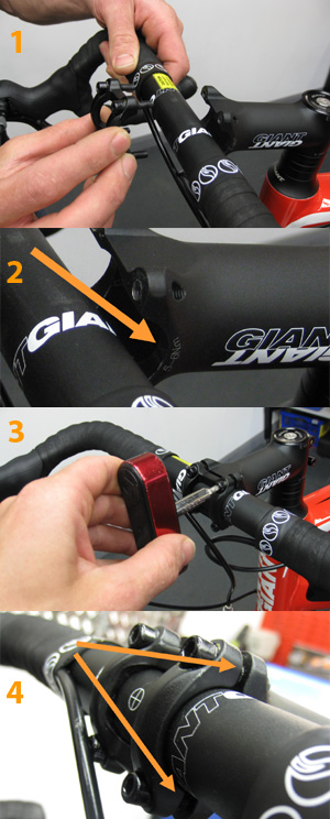 Fitting your handlebars into your stem