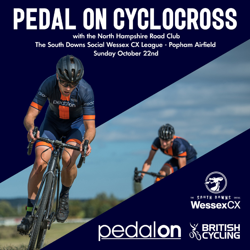 Pedal On Cyclo Cross Race Banner