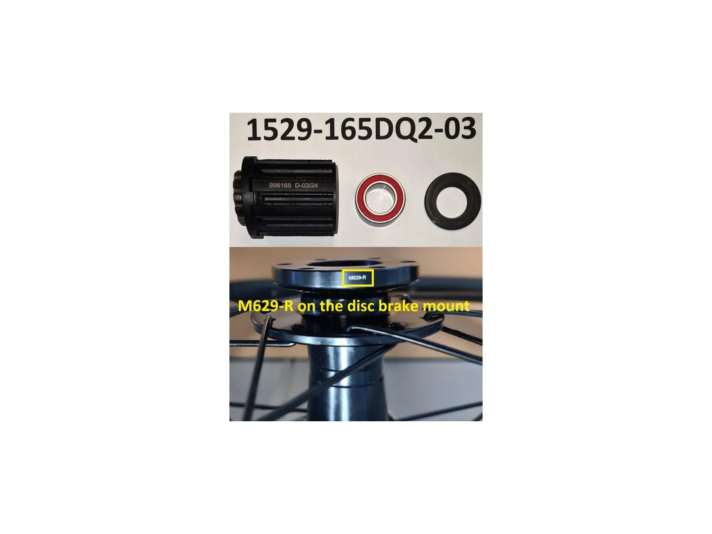 Large Giant M629-R Freehub Body Shimano 11speed
