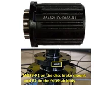 Giant M629-R1 Freehub Body Shimano 11speed