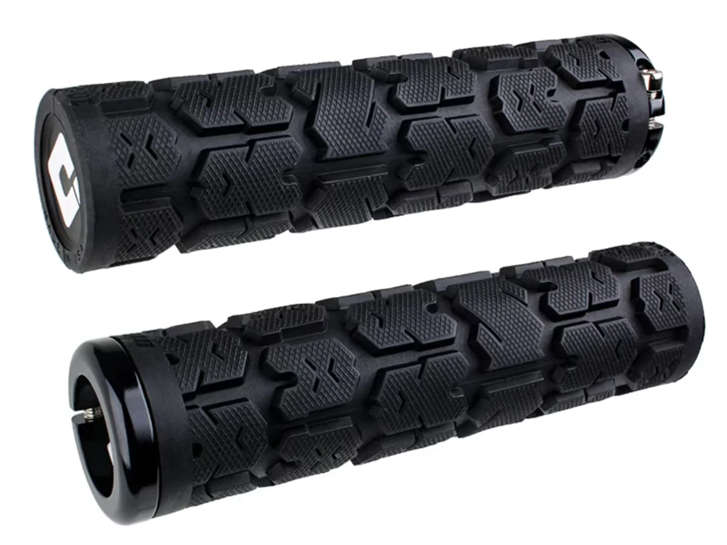 Large ODI Rogue MTB Lock On Grips 130mm Black