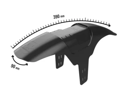 Mudhugger SHORTY EVO Mudhugger - Ziptie fitting