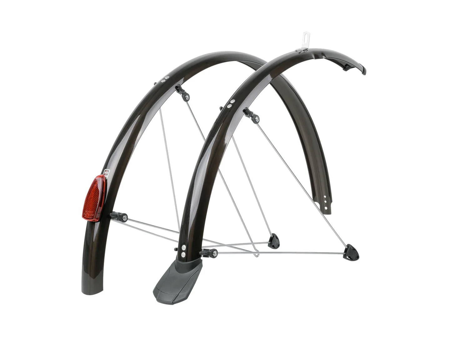 Large SKS P35 Chromoplastic Mudguard Black