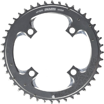 Truvativ Chainring MTB 44T 4 Bolt 104mm BCD Aluminium Tungsten Grey 3mm