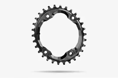 Absolute Black Oval Chainring XTR M9000 Black 34 Tooth