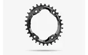 Absolute Black Oval Chainring XTR M9000 Black