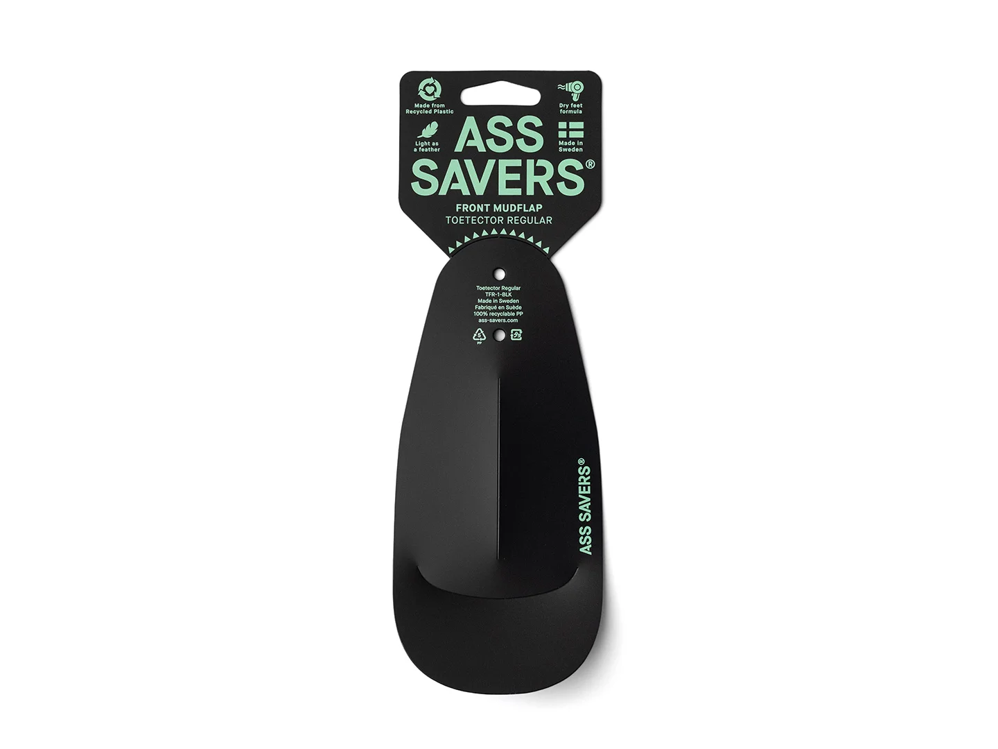 Large Ass Saver ToeTector Regular Front Black