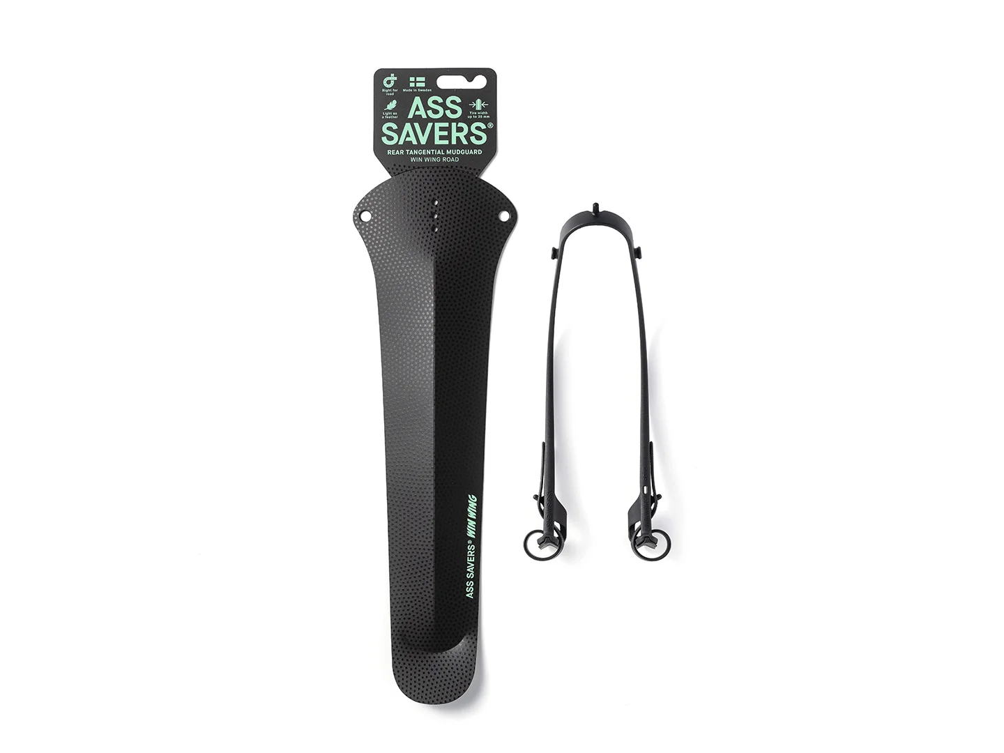 Large Ass Saver Win Wing Road 2 Rear Black