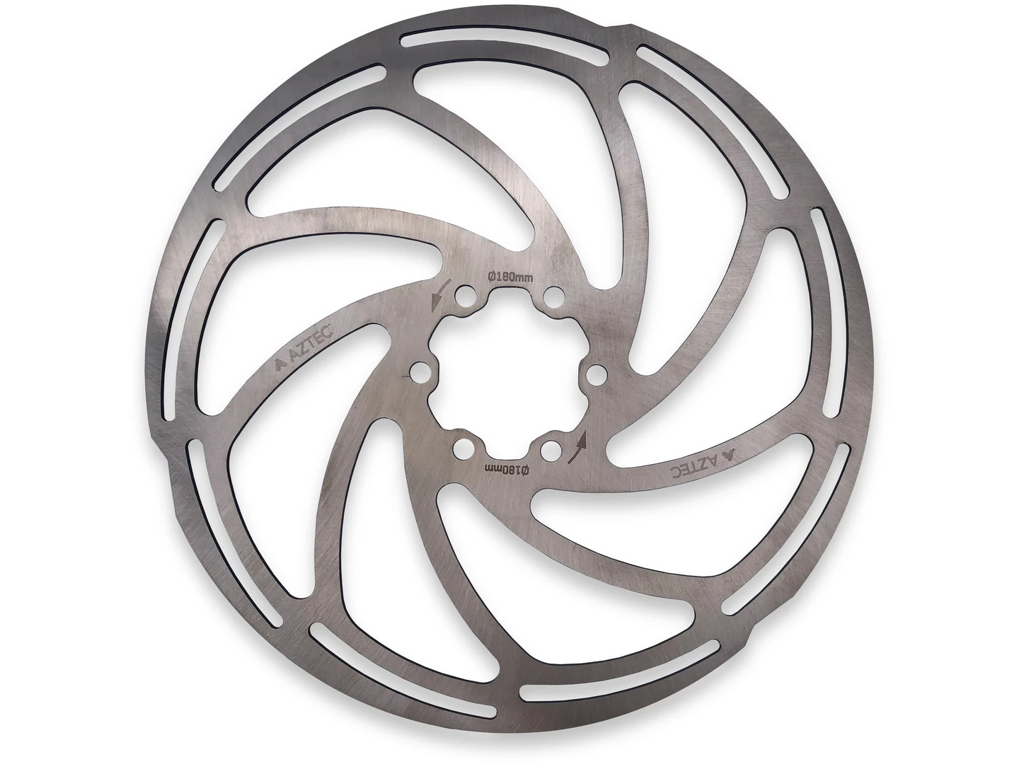 Large Aztec Stainless Steel Fixed 6 Bolt Disc Rotor 160mm