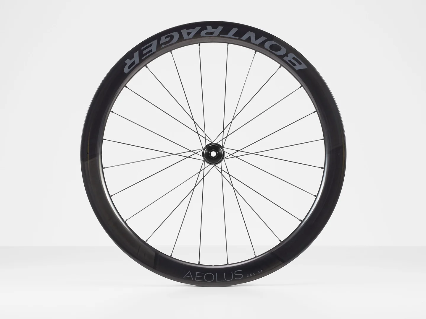 Large Bontrager Aeolus RSL 51 TLR Disc Wheel Front