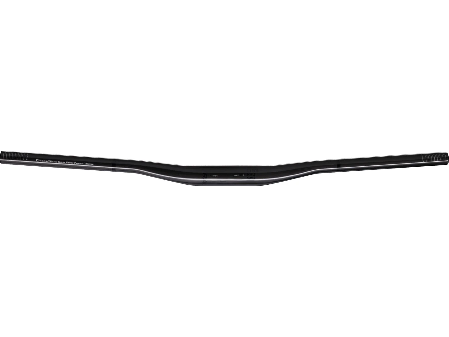 Large Bontrager Line Pro 35 27.5mm Rise MTB Handlebar 820mm