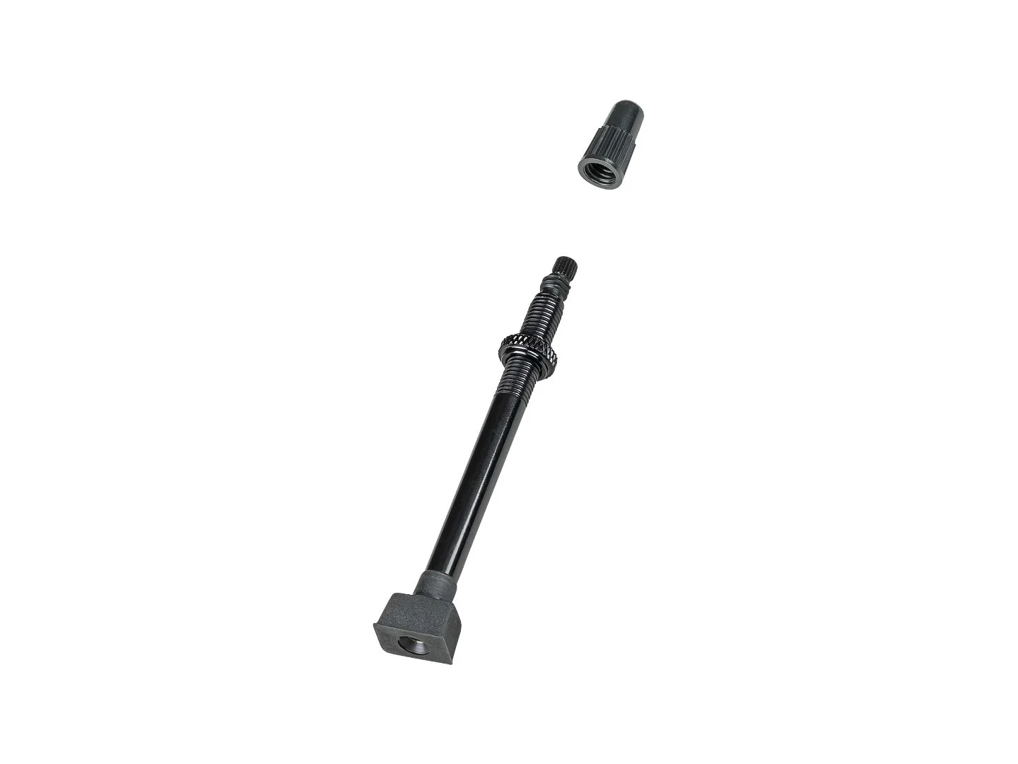 Large Bontrager Tubeless Valve Road 70mm Black