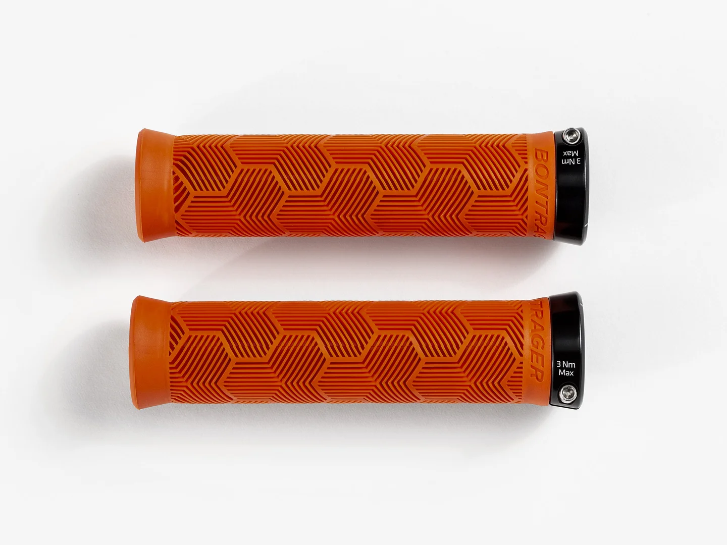Large Bontrager XR Trail Elite MTB Grip Set Orange