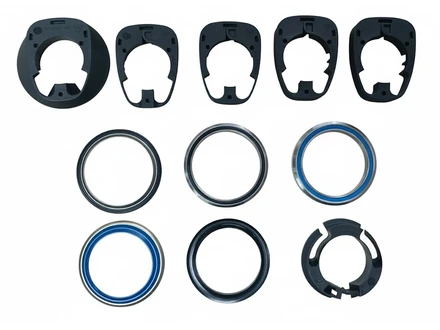Cannondale 1.5 Int Headset 28.6/52-52/40 w/45 Deg, Crown Race