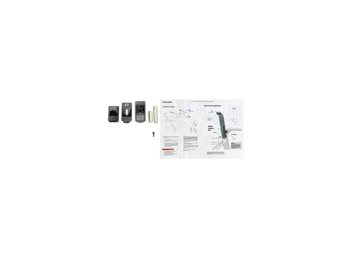 Large Cannondale Knot System Aero Seatbinder