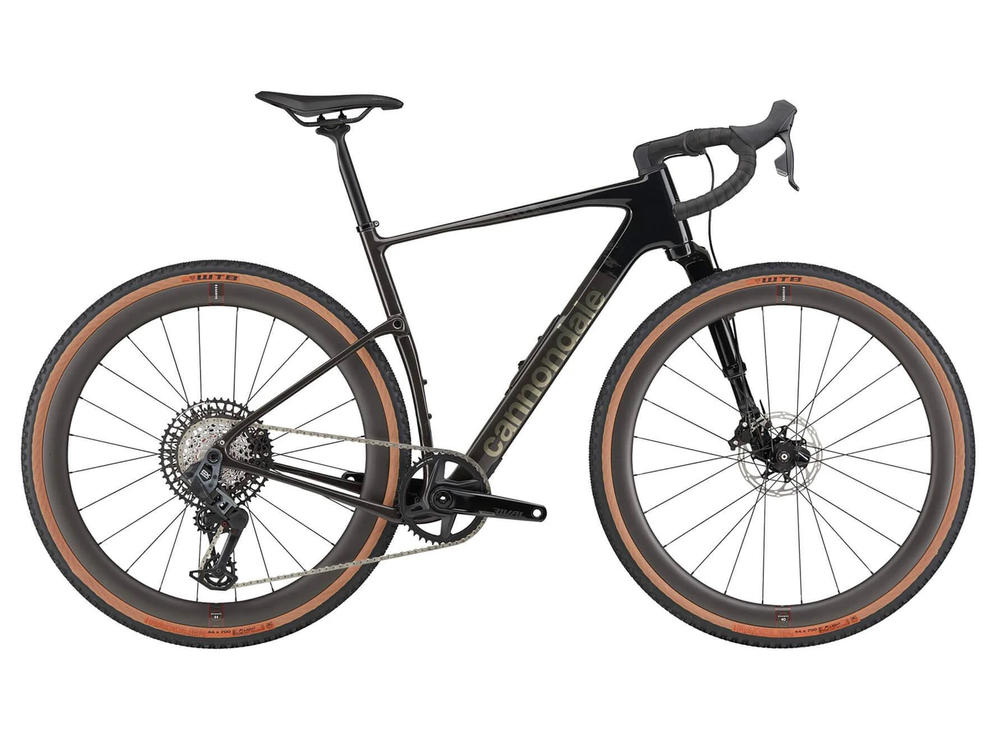 Large Cannondale Topstone Carbon 1 Lefty AXS Black