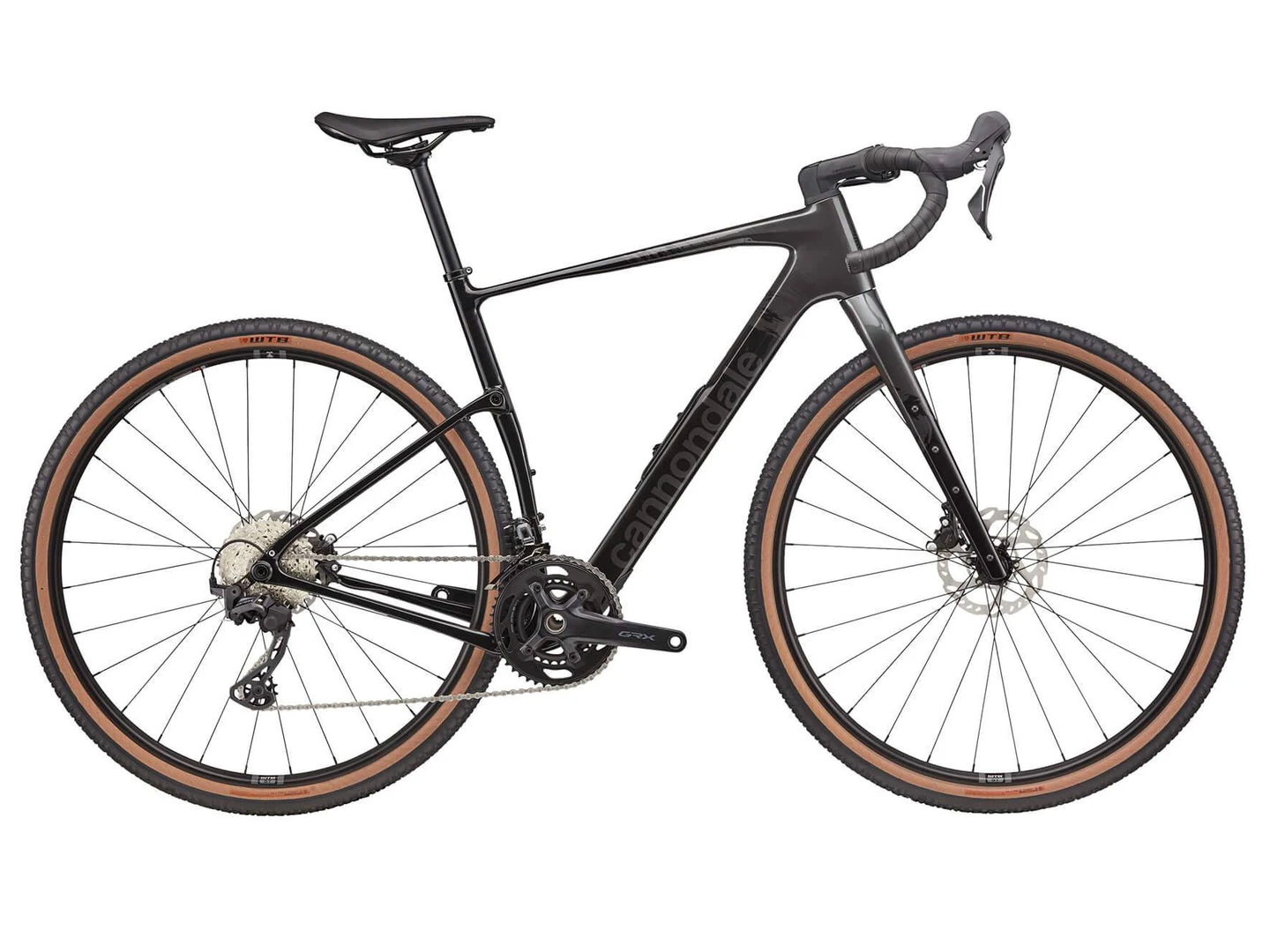 Large Cannondale Topstone Carbon 3 GRX 2x Smoke Black