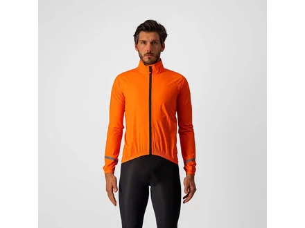 Castelli Emergency 2 Rain Jacket Brilliant Orange