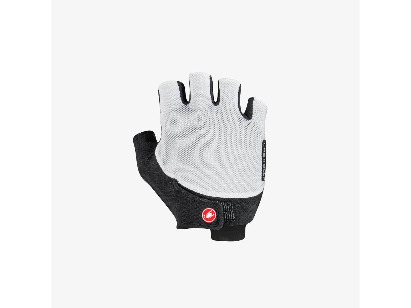 Large Castelli Endurance Women's Glove Ivory/Black