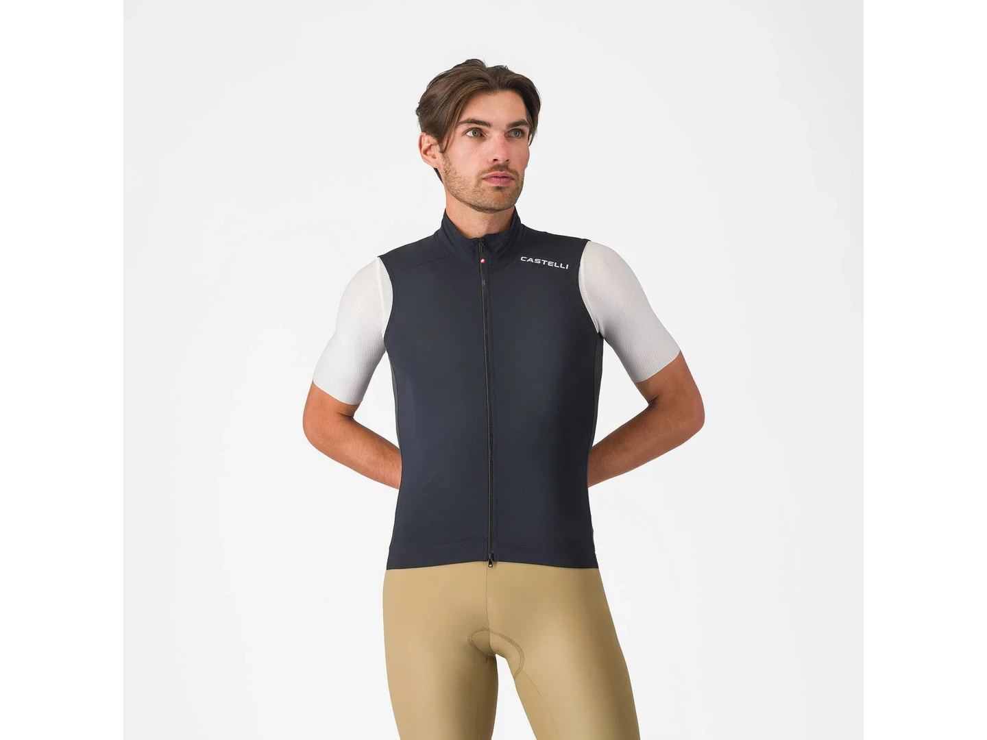 Large Castelli Espresso 2 Vest Black
