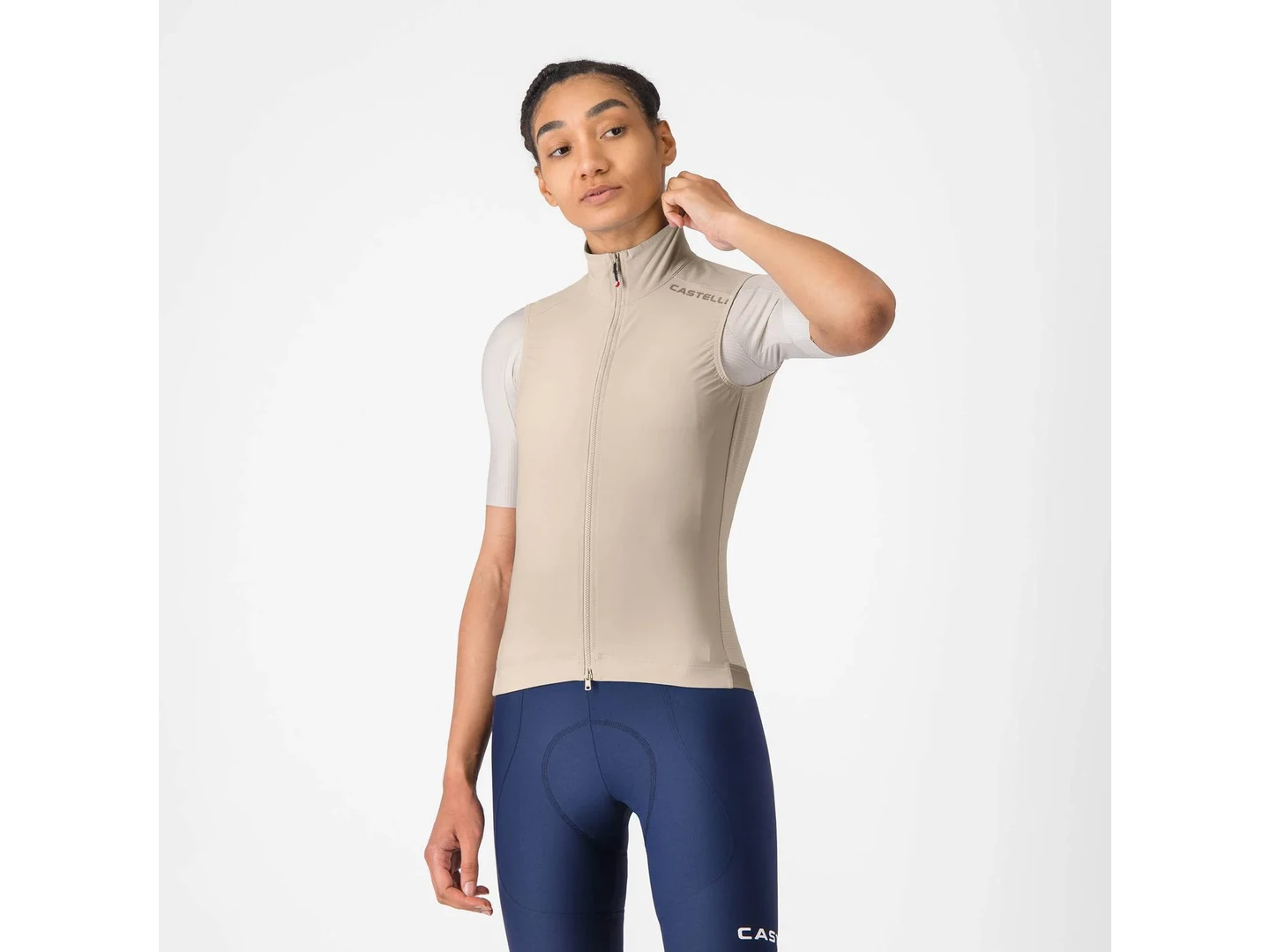 Large Castelli Espresso 2 Women's Vest Clay
