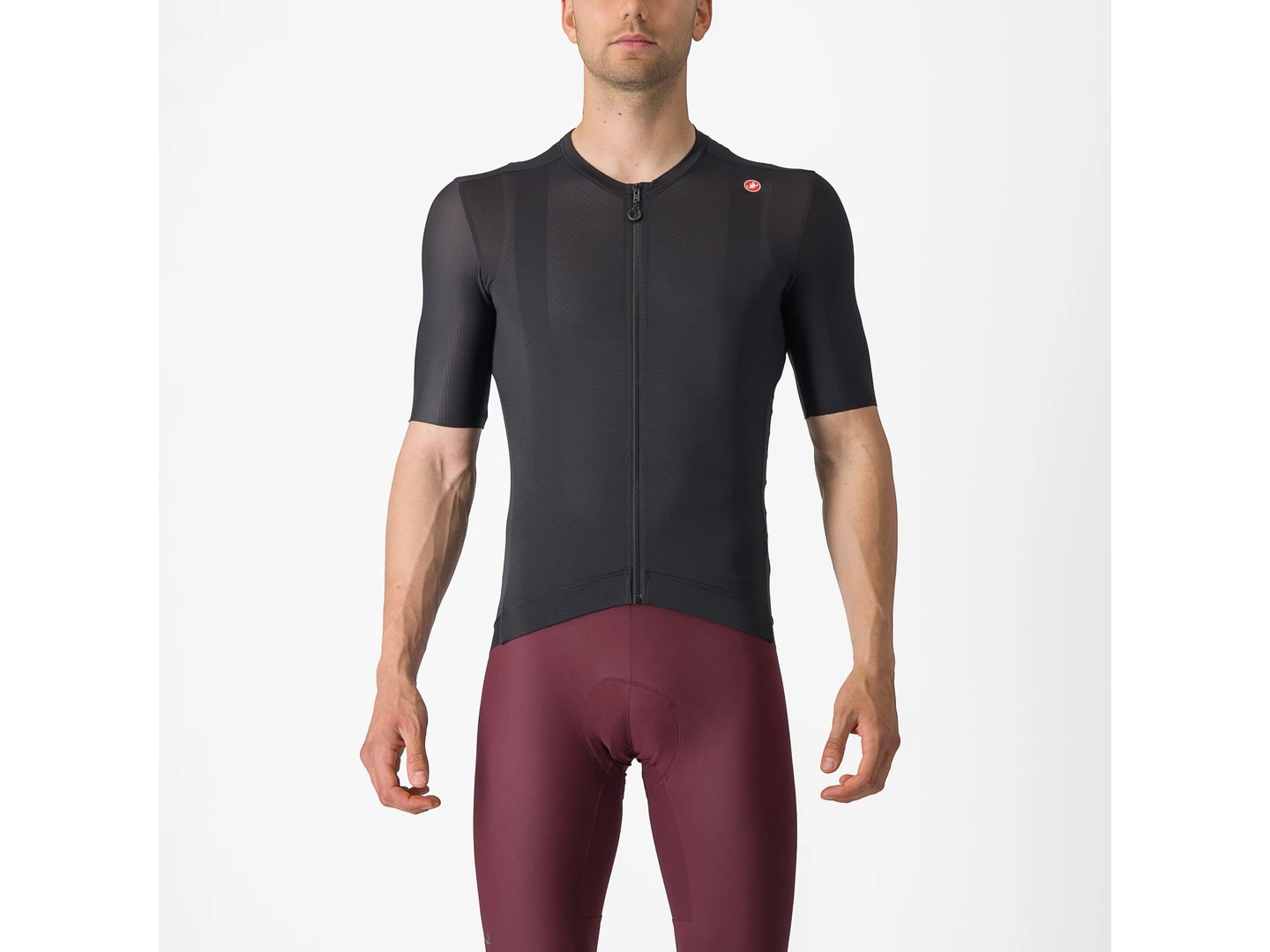 Large Castelli Espresso Jersey Light Black/Dark Grey