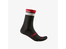 Castelli Gara Thermal 18 Socks Black/White/Red