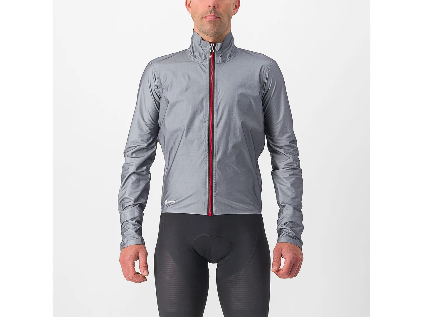 Large Castelli Tempesta Lite Jacket Grey