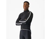 Castelli Ultra Rain Cape Black/Silver Reflex