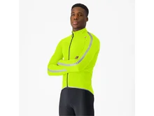 Castelli Ultra Rain Cape Lime/Silver Reflex