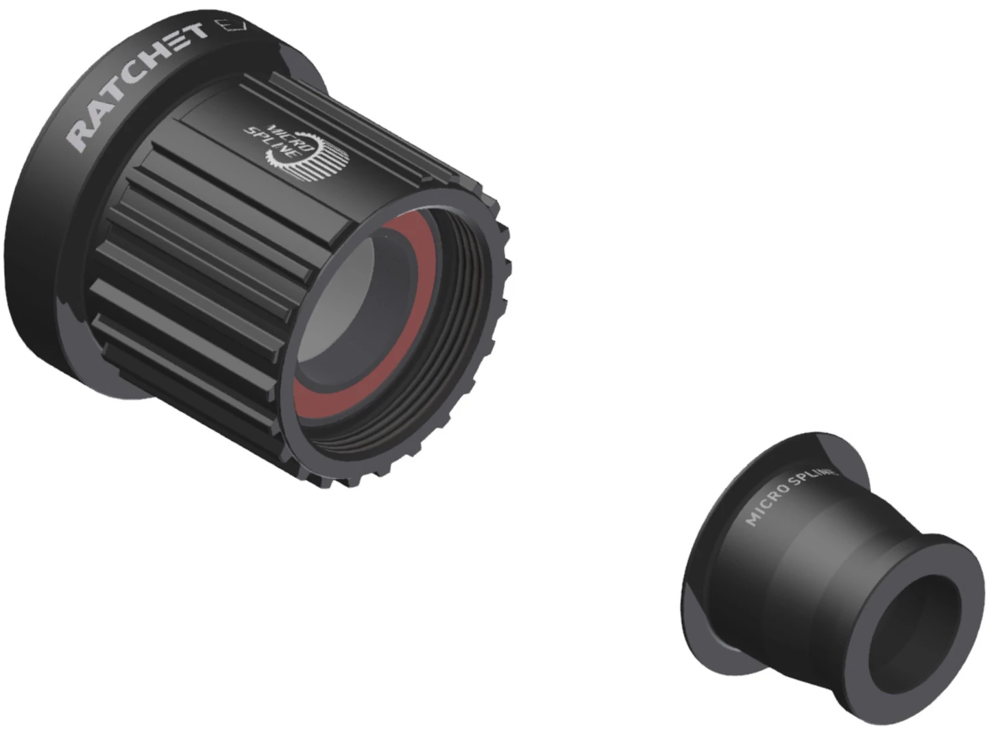 Large DT Swiss Ratchet EXP freehub conversion kit Shimano Micro Spline MTB 12mm