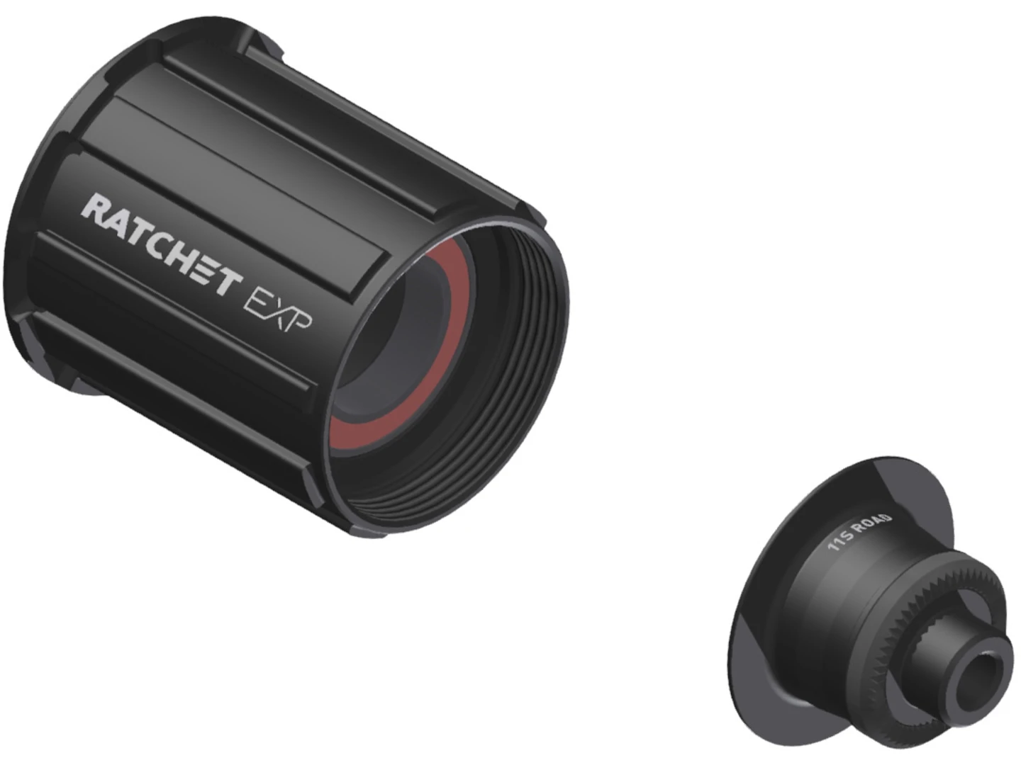 Large DT Swiss Ratchet EXP freehub conversion kit for Shimano HG QR