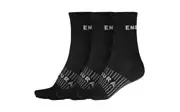 Endura Coolmax Race Sock Triple Pack Black - 3 Podium Points