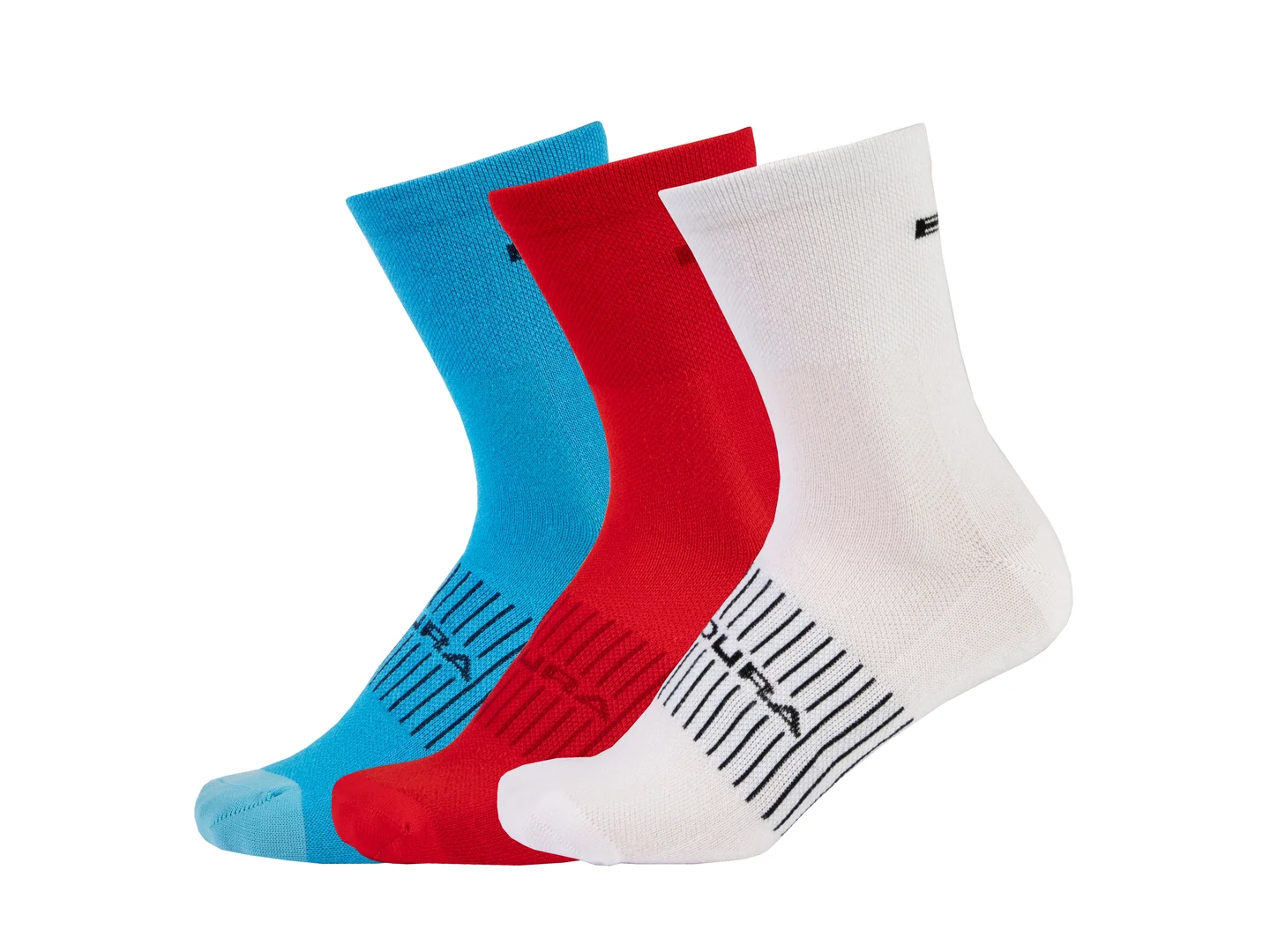 Large Endura Coolmax Race Sock Triple Pack