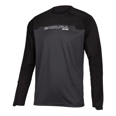 Endura MT500 Burner LS Jersey Black - 9 Podium Points