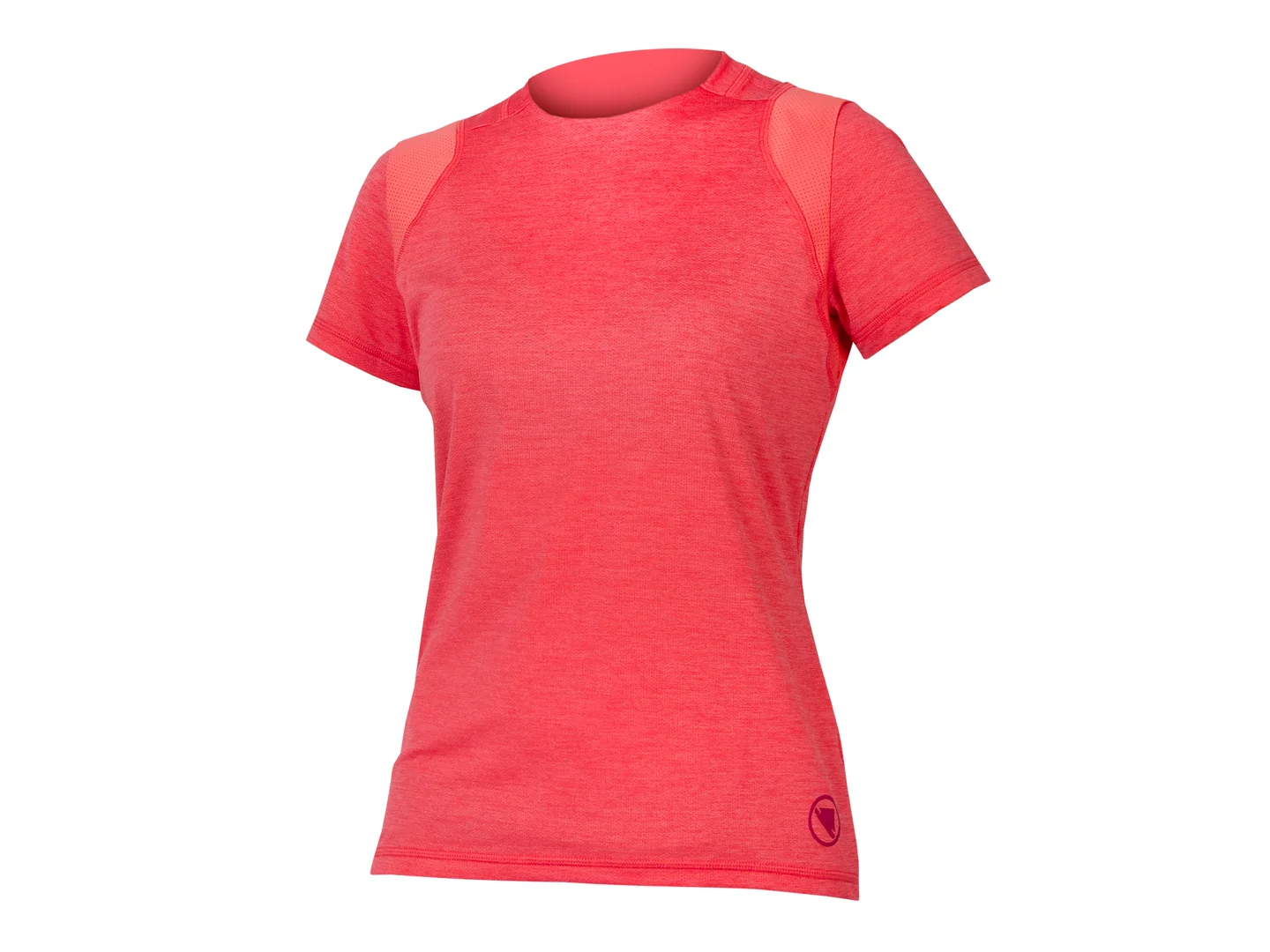 Large Endura Women's SingleTrack S/S Jersey Punch Pink