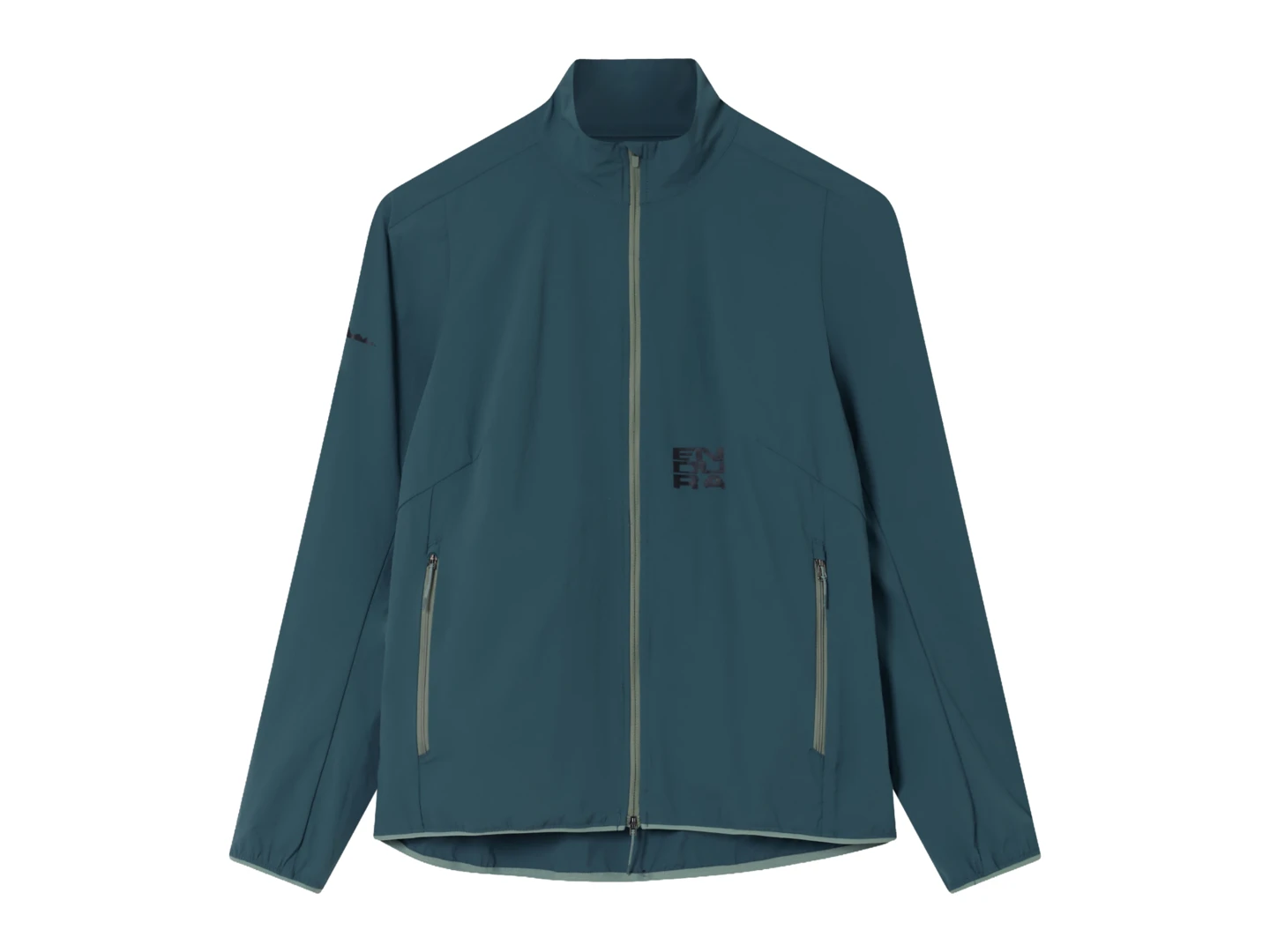 Large Endura Women's AllTrack Ride Packable Jacket Teal