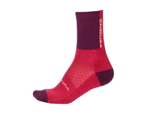 Endura Women's BaaBaa Merino Sock Aubergine