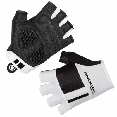 Endura Women's FS260-Pro Aerogel Mitt II White - 5 Podium Points