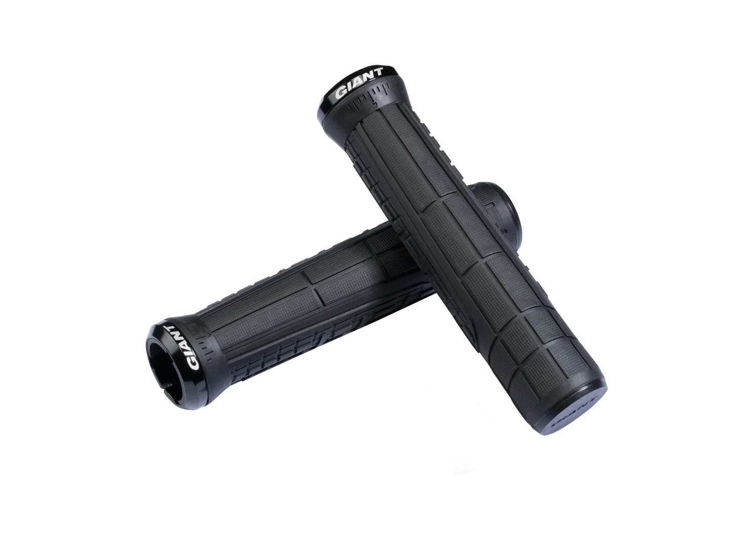 Large Giant Swage Single Lock-On Grip Black