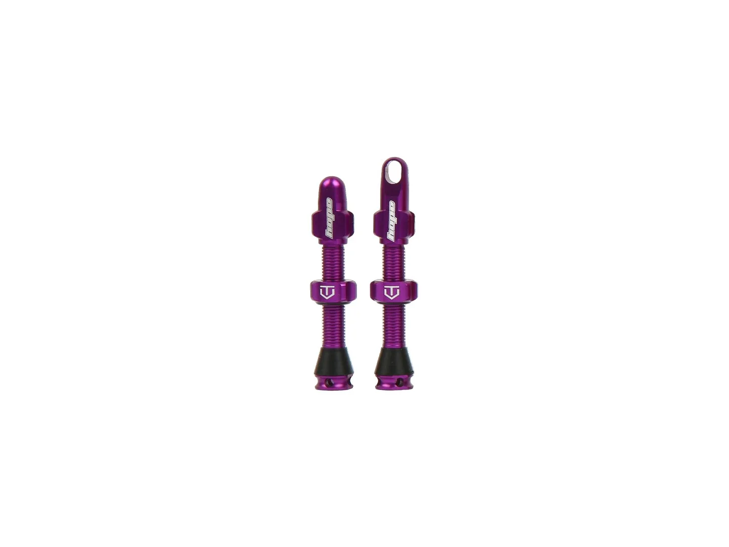 Large Hope Tubeless Valve Pair 40mm Purple