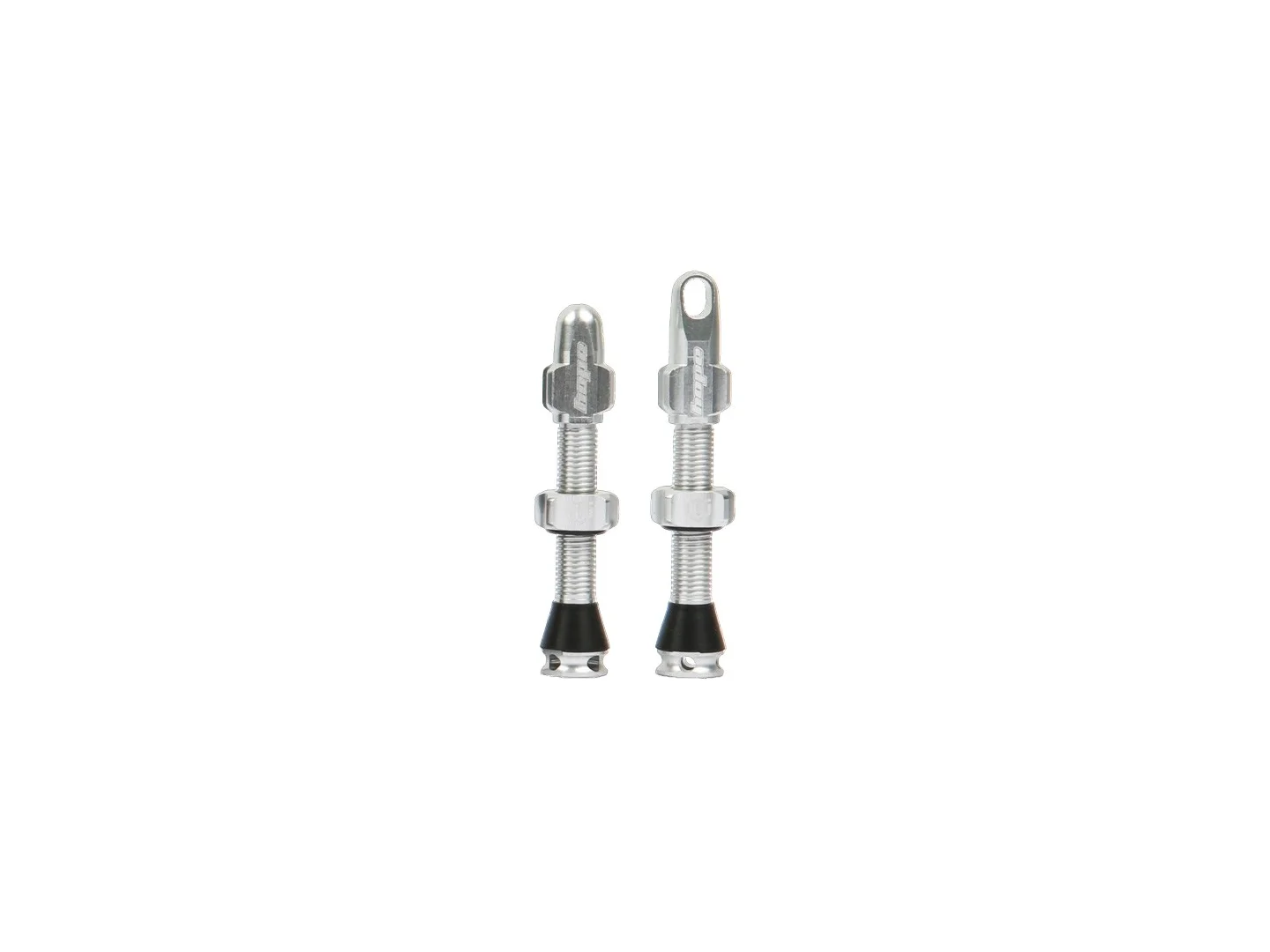 Large Hope Tubeless Valve Pair 40mm Silver