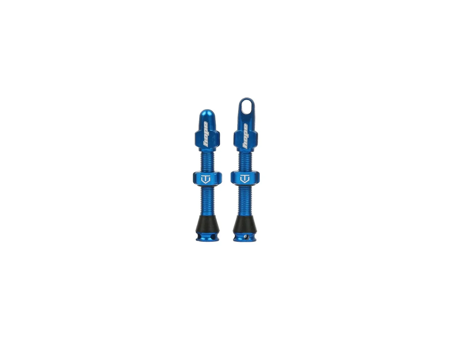 Large Hope Tubeless Valve Pair 60mm Blue