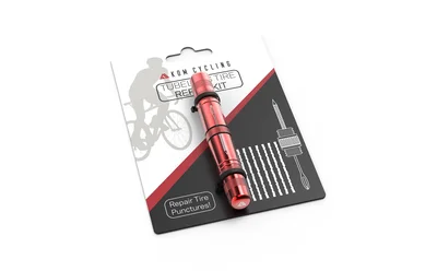 KOM Tubeless Tyre Repair Tool Red