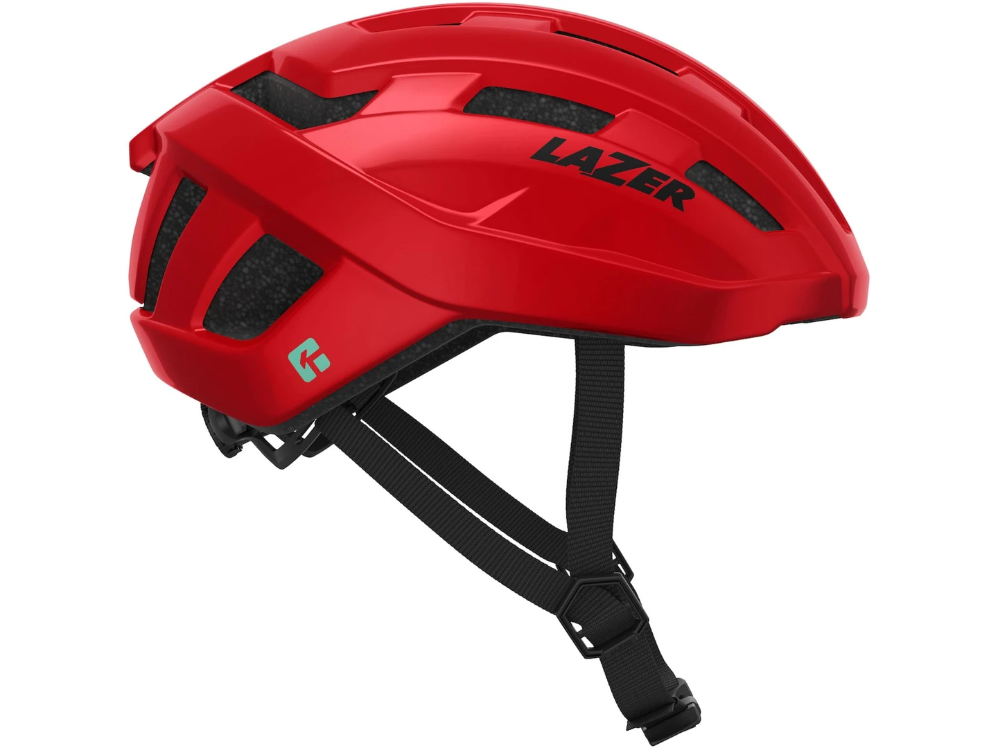 Large Lazer Tempo KinetiCore helmet Red