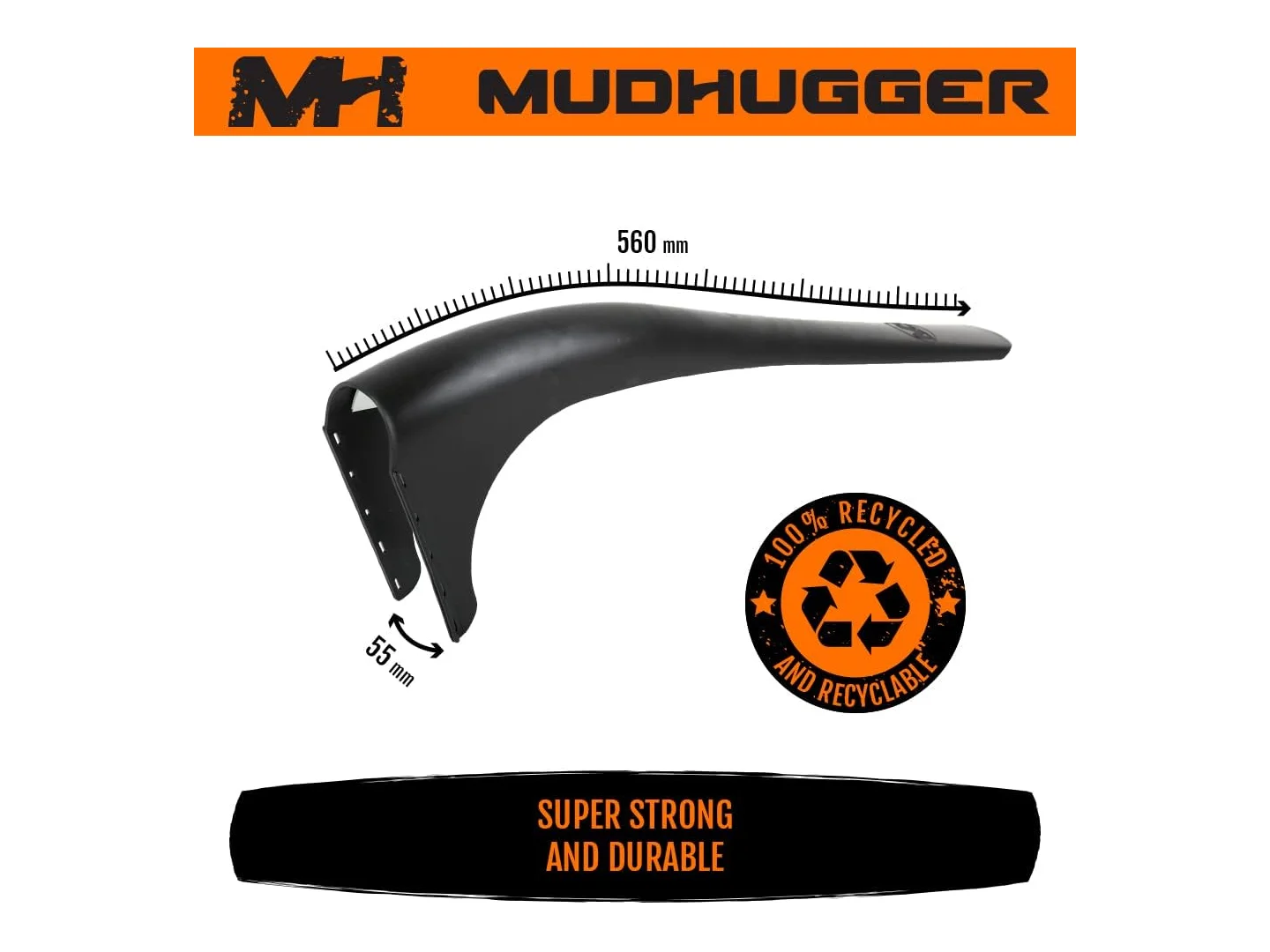 Large Mudhugger GravelHugger Rear