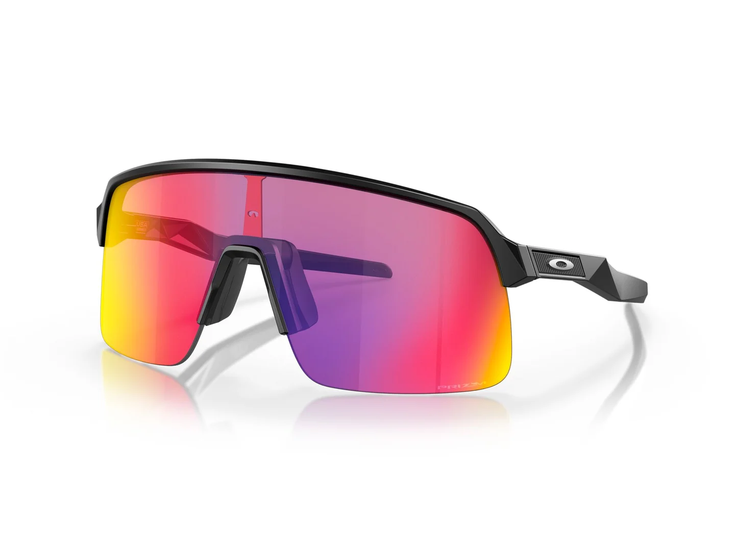 Large Oakley Sutro Lite Matte Black Prizm Road