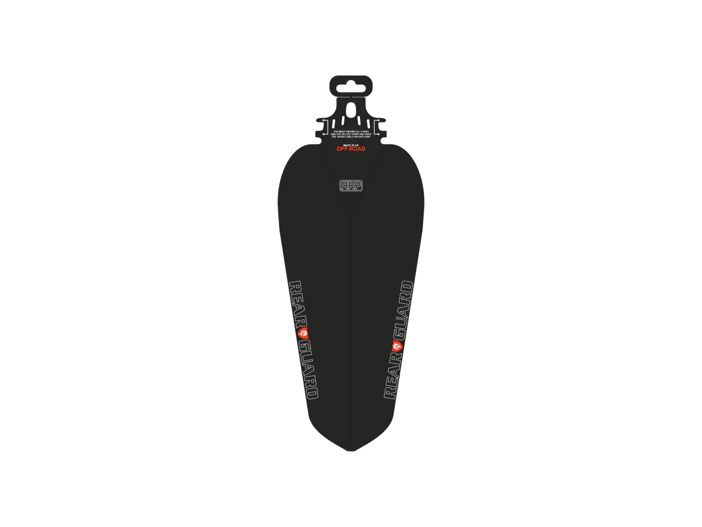 Large RRP Enduro Guard Rear Black