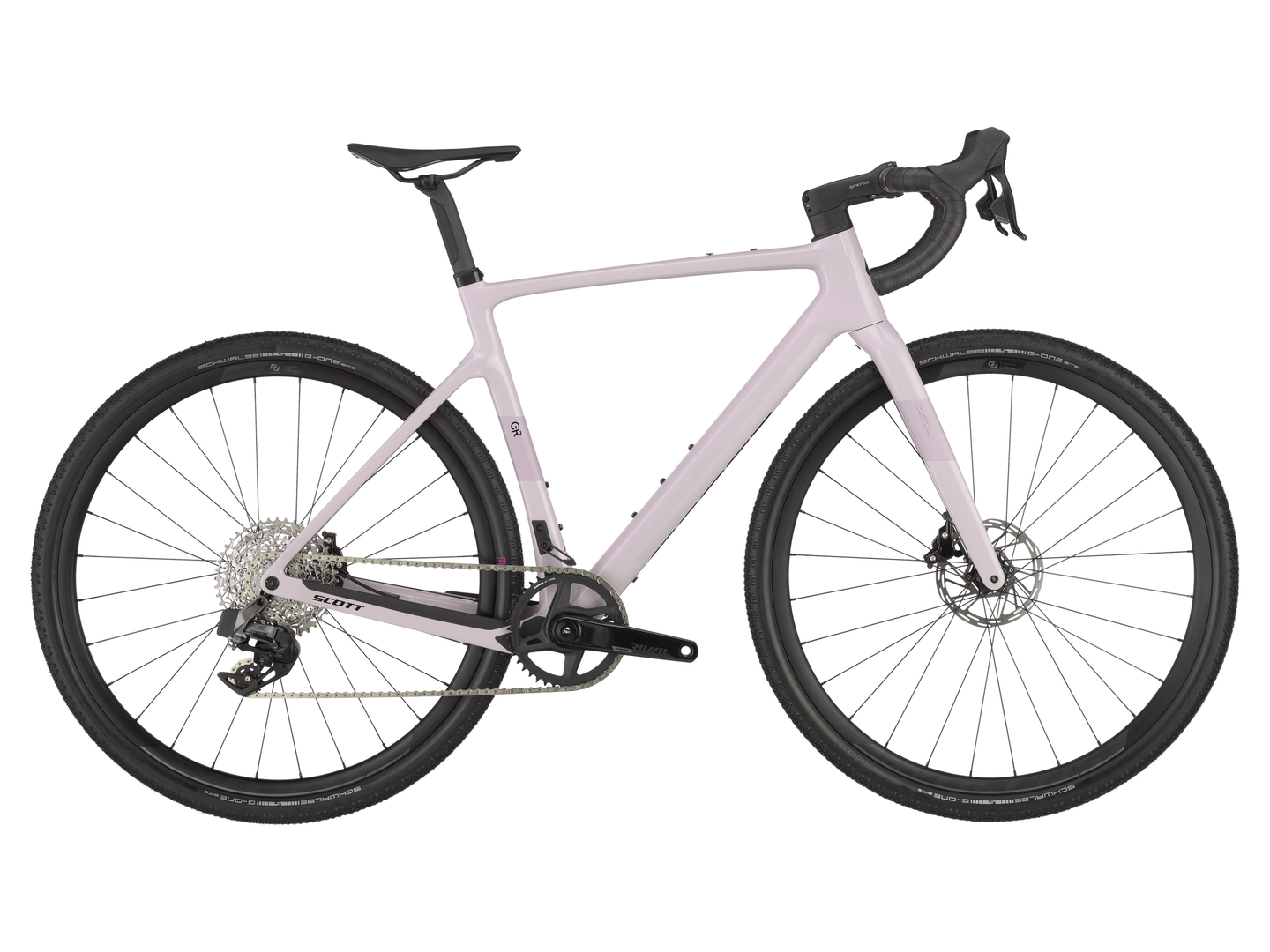 Large Scott Addict Gravel 30 Hushed Pink