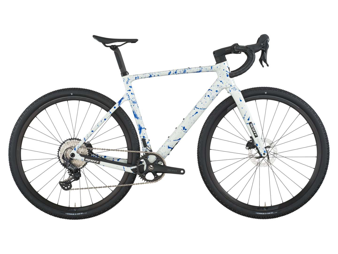 Large Scott Addict Gravel 30 White